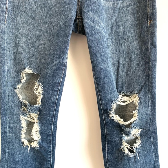 Frame Le Skinny de Jeanne distressed jeans - Picture 5 of 8